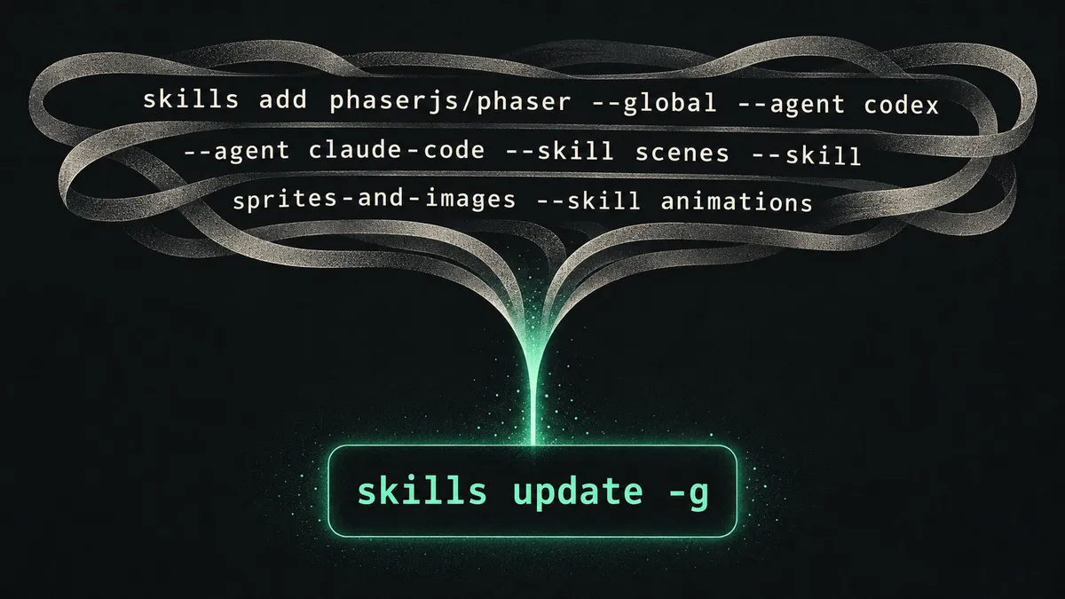 Updating Agent Skills Without Reinstalling Them